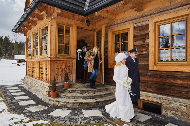 Wedding photography Zakopane Poland in Tatra Mountains.