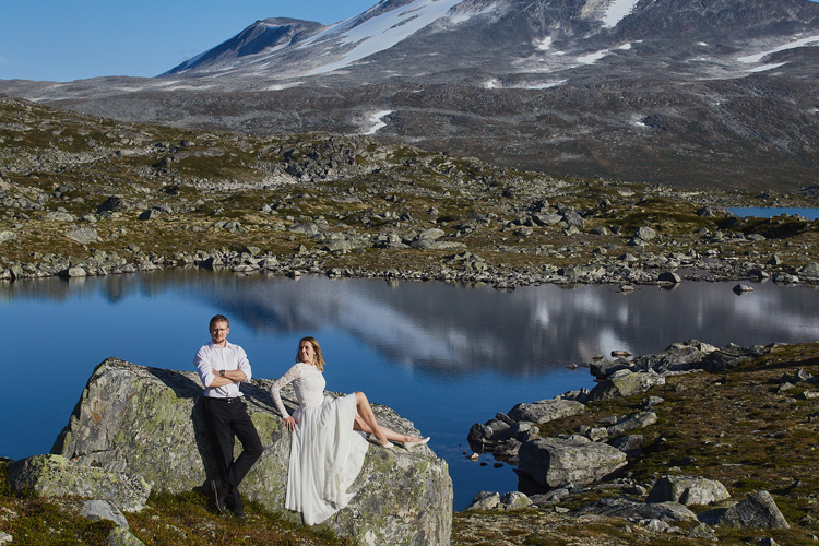 Sesja ślubna w Norwegii. Wedding session in Norway.
